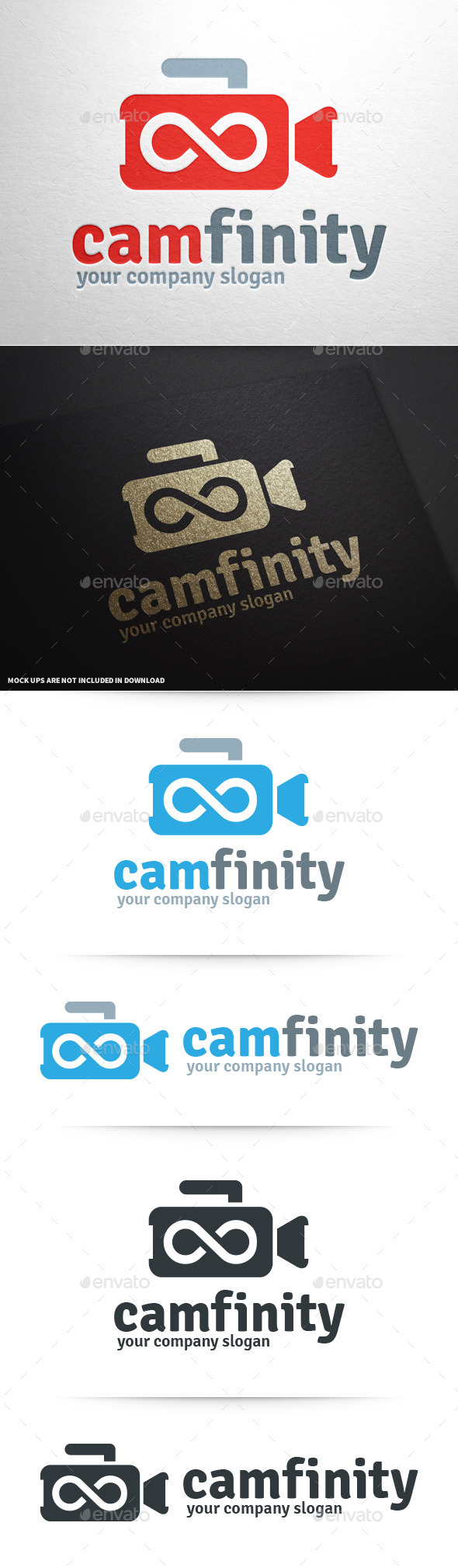 GraphicRiver Camera Infinity Logo 9972349 GraphicRiver Camera Infinity Logo 9972349