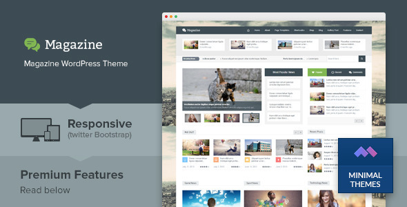 Magazine Responsive Multi Purpose & Magazine WordPress Theme Magazine Responsive Multi Purpose & Magazine WordPress Theme