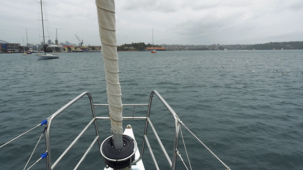 Sailing Boat in the Harbour Sailing Boat in the Harbour