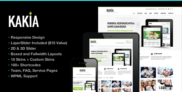 Kakia Multi-Purpose Business Corporate Theme