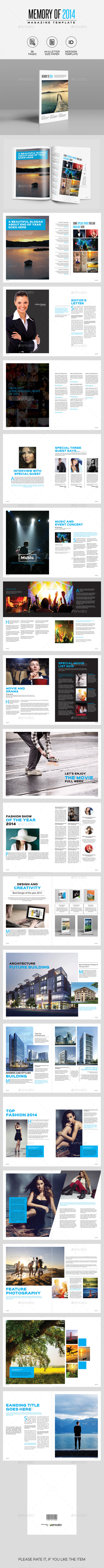 GraphicRiver Memory of 2014 Magazine 9977690 GraphicRiver Memory of 2014 Magazine 9977690