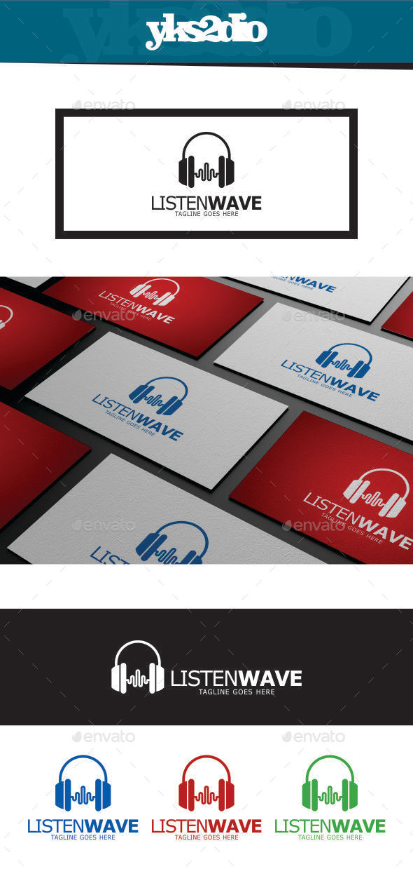 GraphicRiver Sound Wave Logo 9978346 GraphicRiver Sound Wave Logo 9978346