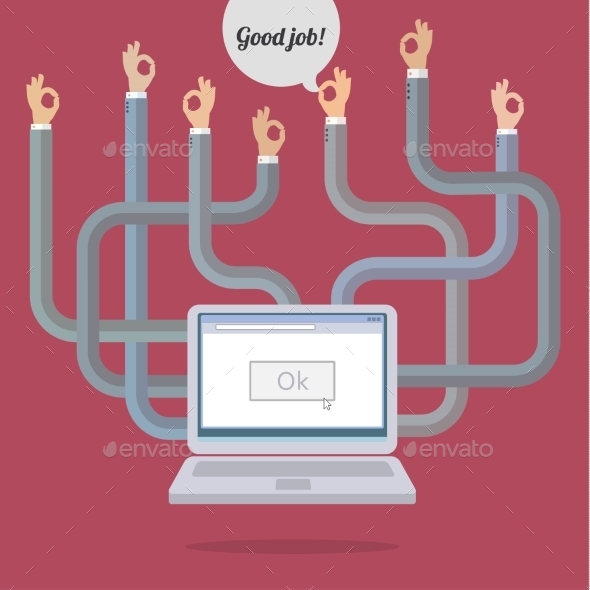 GraphicRiver Armed Laptop 9980227 GraphicRiver Armed Laptop 9980227