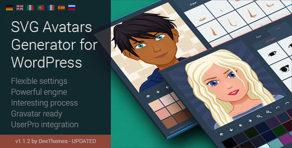 SVG Avatars Generator WordPress Plugin SVG Avatars Generator WordPress Plugin