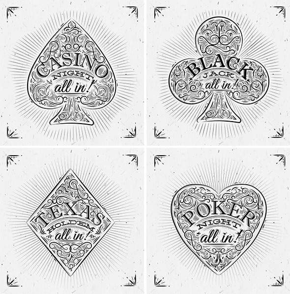 GraphicRiver Casino Symbols 9963195 GraphicRiver Casino Symbols 9963195