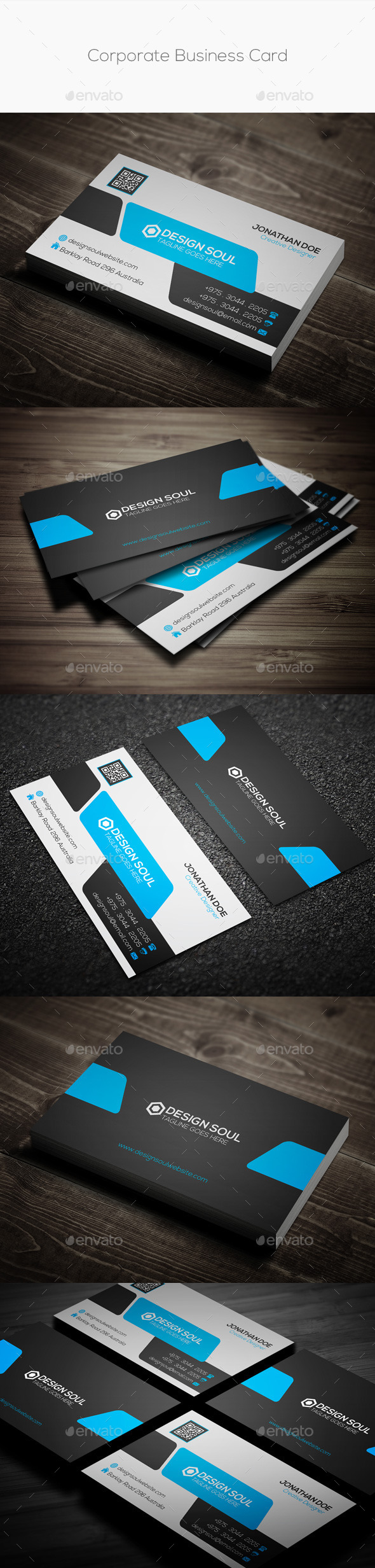 GraphicRiver Corporate Business Card 9982341 GraphicRiver Corporate Business Card 9982341