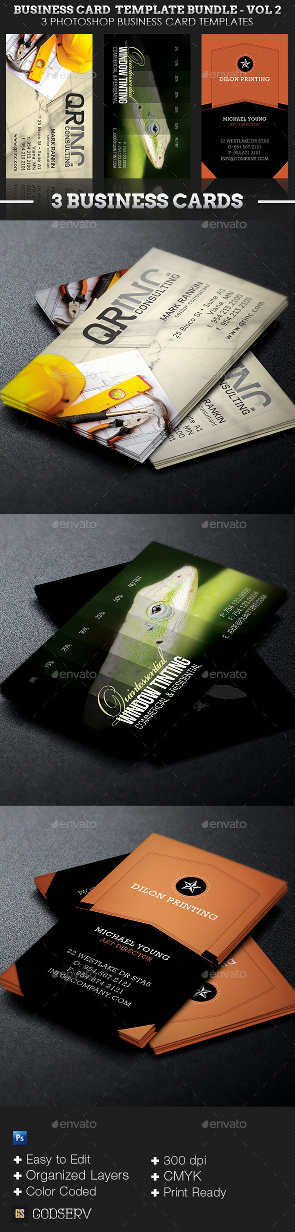 Business Card Template Bundle – Volume 2