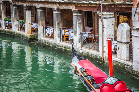 Gondola Service on the Canal in Venice, Italy (Misc) Photo Download