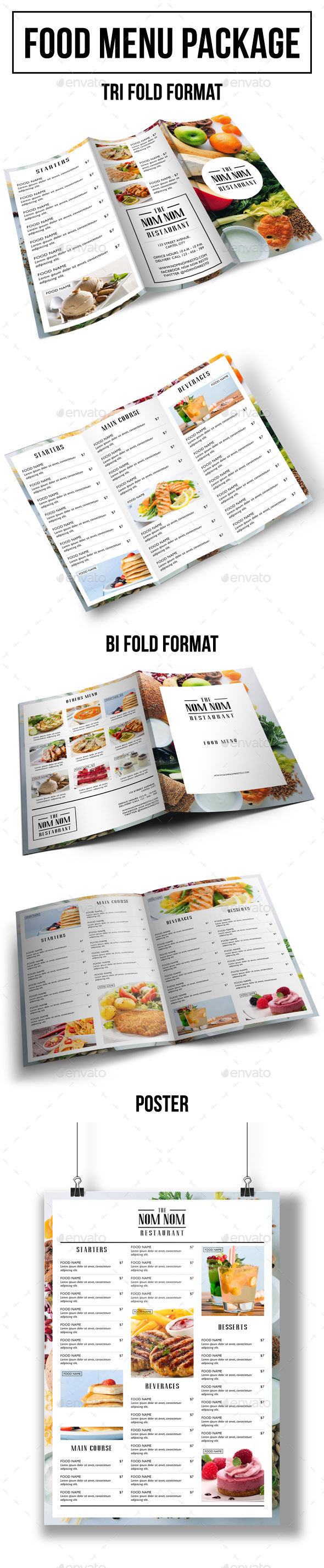 Food Menu Package