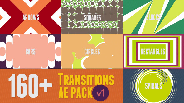 160& AE Transitions Pack v1 160& AE Transitions Pack v1