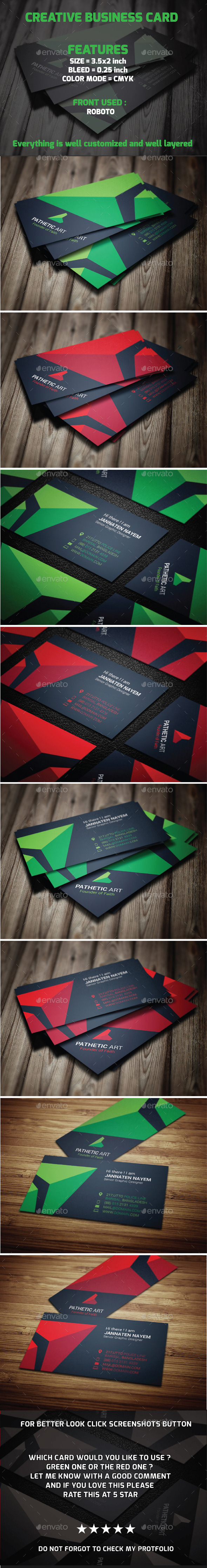 Creative Business Card Creative Business Card