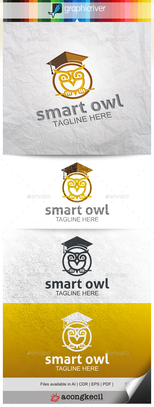 GraphicRiver Smart Owl 9985292 GraphicRiver Smart Owl 9985292