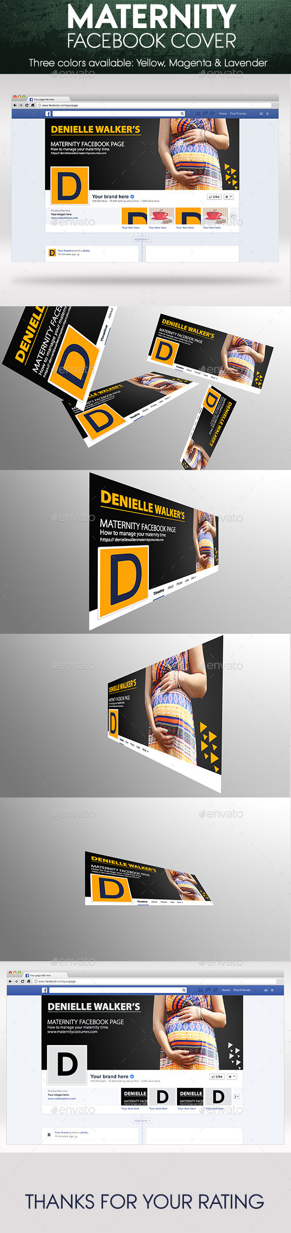 GraphicRiver Maternity Facebook Cover 9986773 GraphicRiver Maternity Facebook Cover 9986773