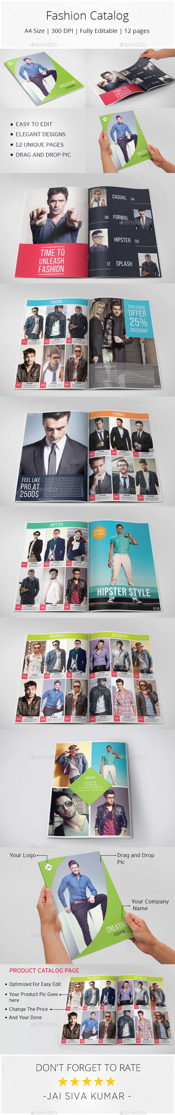 GraphicRiver Fashion Catalog 9986793 GraphicRiver Fashion Catalog 9986793