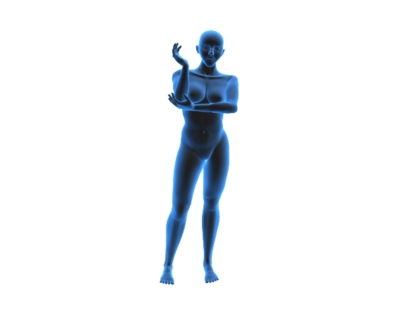 3DOcean Female in anatomical position 9986847 3DOcean Female in anatomical position 9986847
