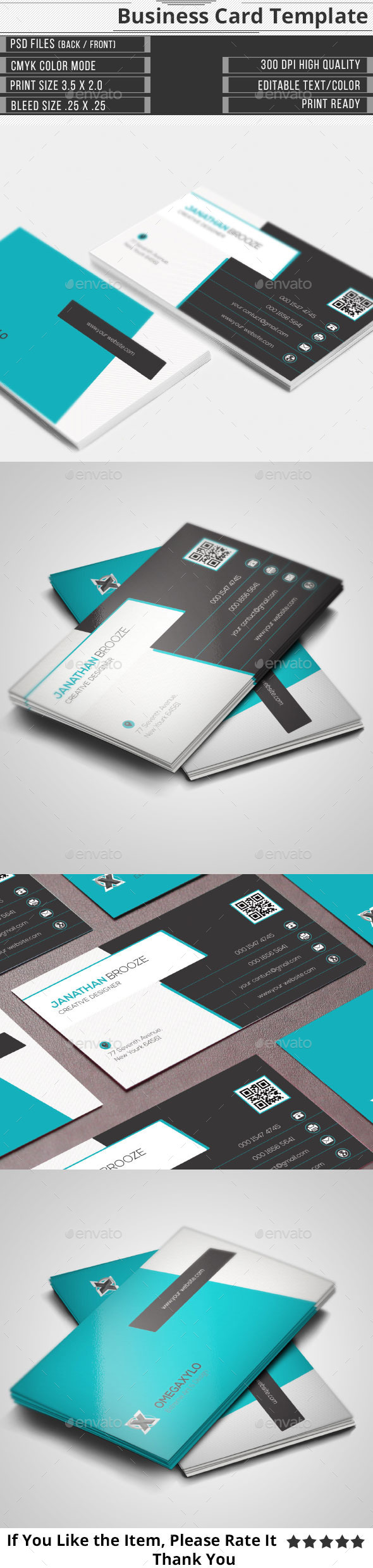 Creative Corporate Business Card Creative Corporate Business Card