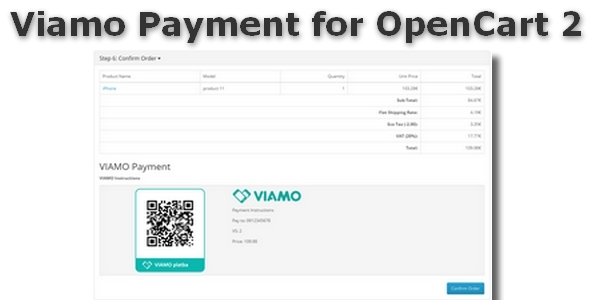 Viamo Payment for OpenCart 2
