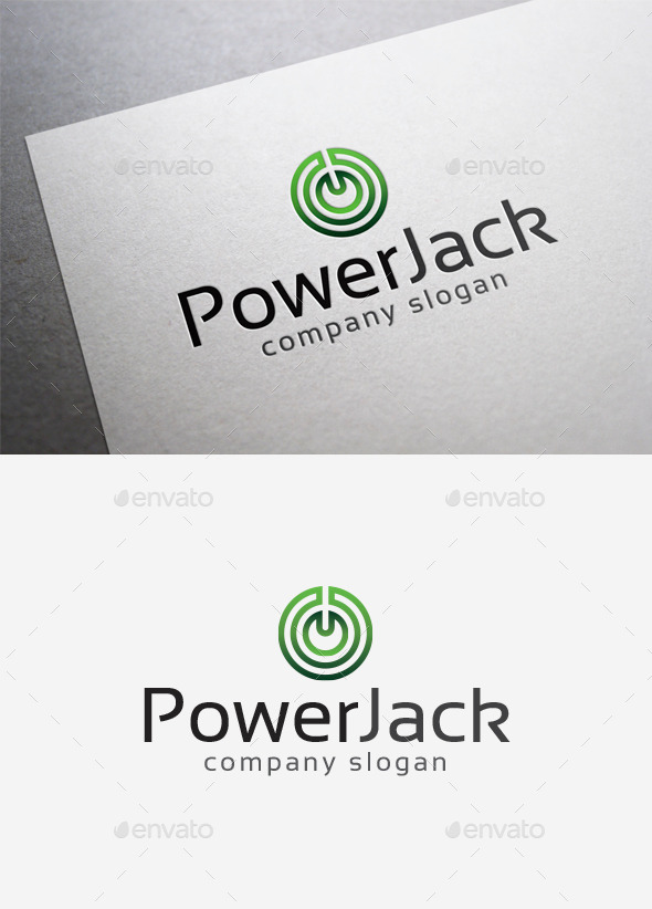 GraphicRiver Power Jack Logo 9988559 GraphicRiver Power Jack Logo 9988559