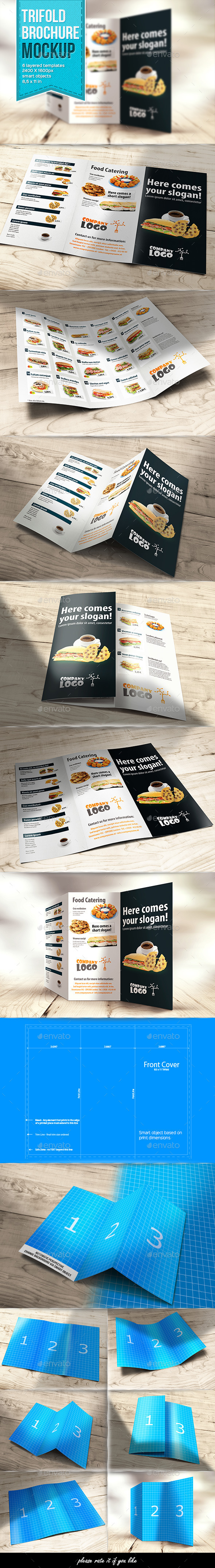 GraphicRiver Trifold Brochure Mockup 9989643 GraphicRiver Trifold Brochure Mockup 9989643