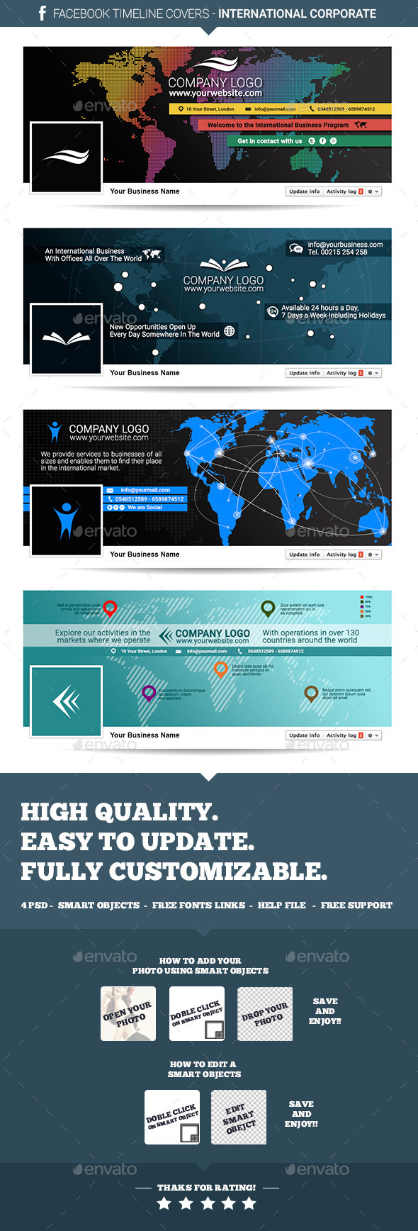 GraphicRiver Facebook Timeline Covers International Corporate 9989648 GraphicRiver Facebook Timeline Covers International Corporate 9989648