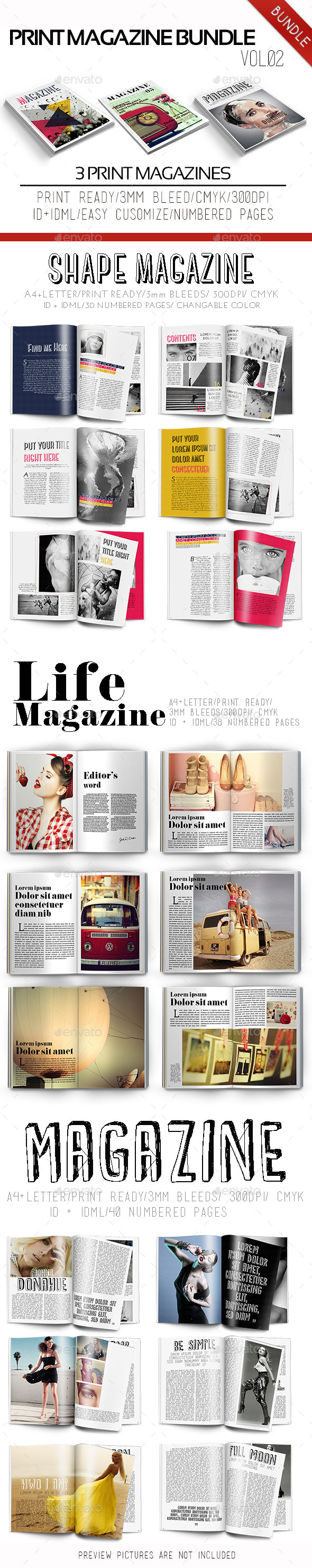 Print Magazine Bundle Vol.02 Print Magazine Bundle Vol.02