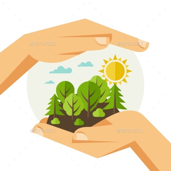 GraphicRiver Ecology Protection Concept 9990386 GraphicRiver Ecology Protection Concept 9990386