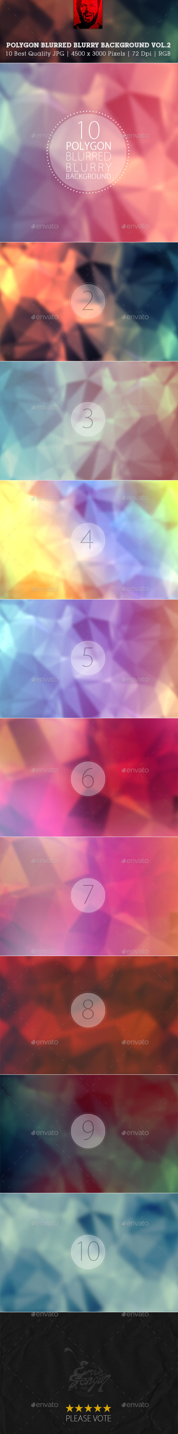 GraphicRiver Polygon Blurred Blurry Blur Backgrounds Vol.2 9990821 GraphicRiver Polygon Blurred Blurry Blur Backgrounds Vol.2 9990821