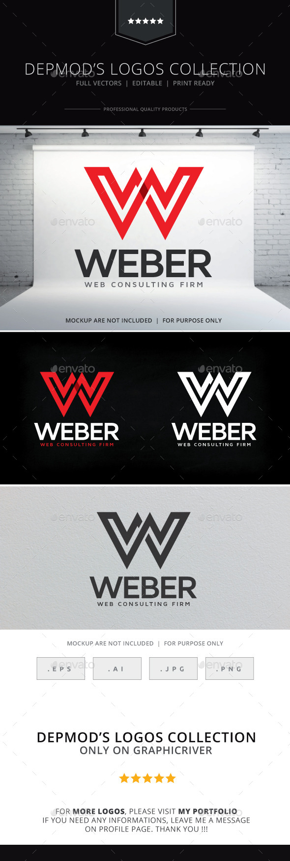 GraphicRiver Weber Logo 9992011 GraphicRiver Weber Logo 9992011