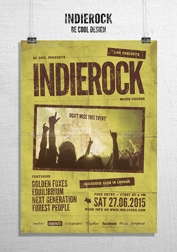 Indie Flyer Poster Indie Flyer Poster