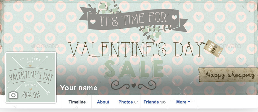 valentine's day sale facebook