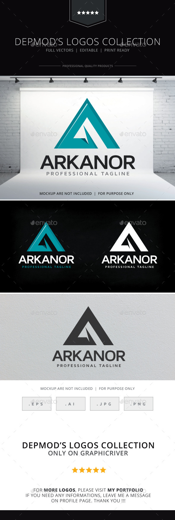GraphicRiver Arkanor Logo 9993074 GraphicRiver Arkanor Logo 9993074