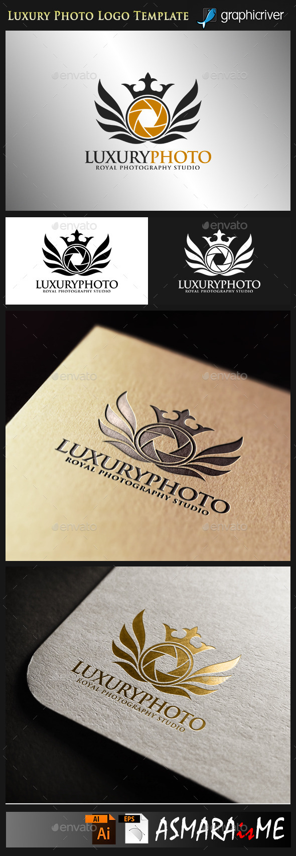 GraphicRiver Camera Logo Luxury Photo Royal Photography Studio 9993433 GraphicRiver Camera Logo Luxury Photo Royal Photography Studio 9993433