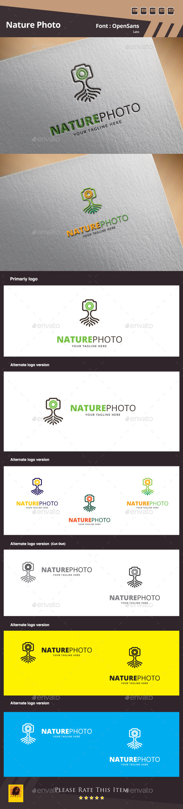GraphicRiver Nature Photo Logo Template 9993495 GraphicRiver Nature Photo Logo Template 9993495