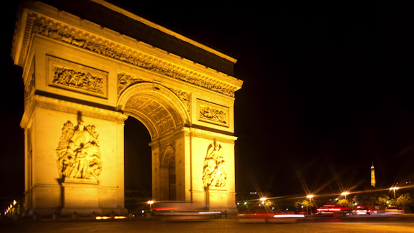 Arc Du Triomphe At Night Paris France 11 Arc Du Triomphe At Night Paris France 11