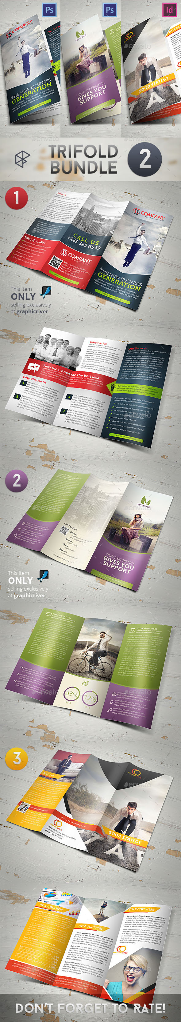 GraphicRiver Trifold Bundle 2 9994191 GraphicRiver Trifold Bundle 2 9994191