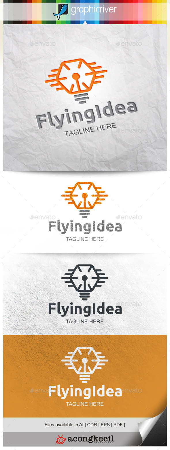 GraphicRiver Flying Idea 9994278 GraphicRiver Flying Idea 9994278