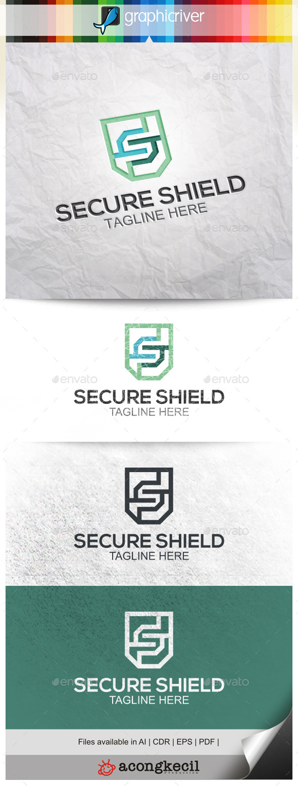 GraphicRiver Secure Shield 9994508 GraphicRiver Secure Shield 9994508