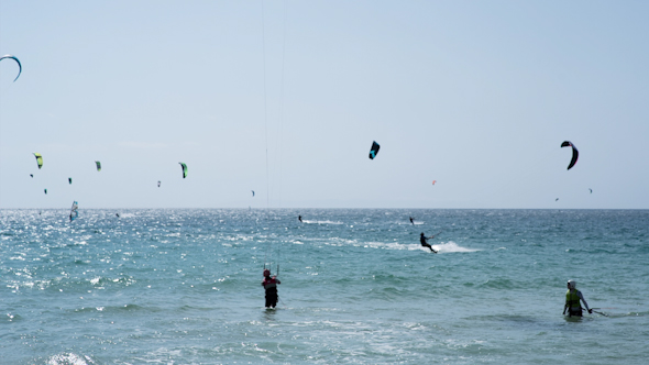 Kite Surf In Tarifa Andalusia Spain 6 Kite Surf In Tarifa Andalusia Spain 6