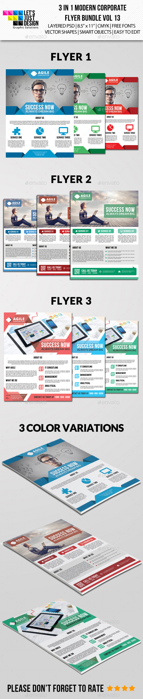 GraphicRiver Modern Corporate Flyer Pack Vol 12 9994802 GraphicRiver Modern Corporate Flyer Pack Vol 12 9994802