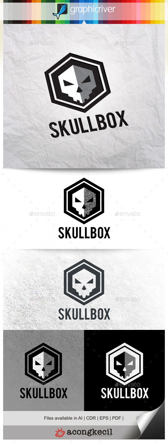 GraphicRiver Skull Box 9994938 GraphicRiver Skull Box 9994938