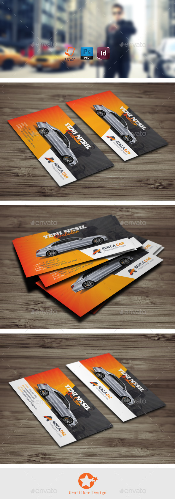 GraphicRiver Rent A Car Business Card Templates 9995327 GraphicRiver Rent A Car Business Card Templates 9995327