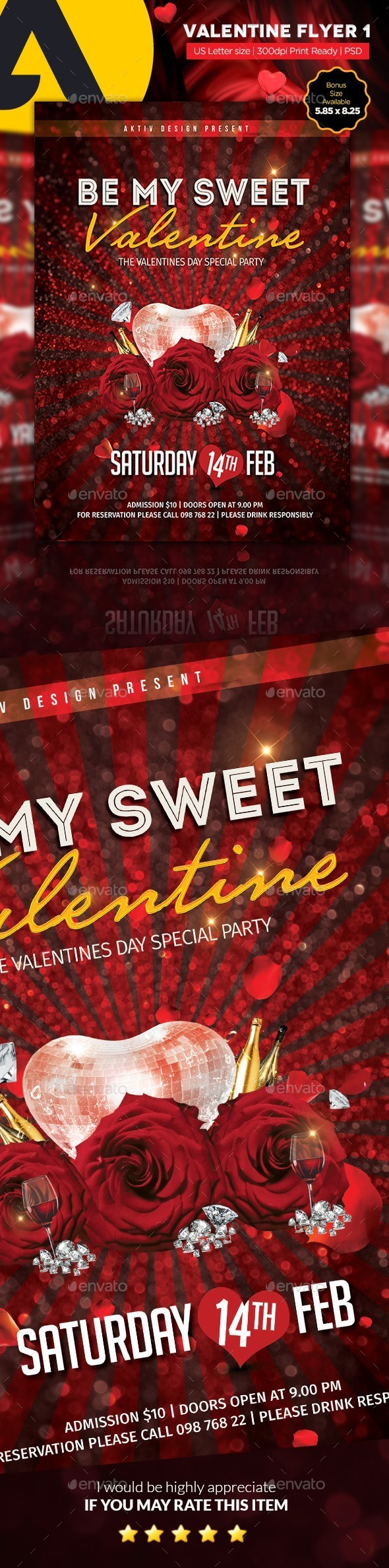 Valentine Flyer