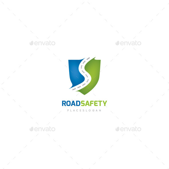 GraphicRiver Road Safety Logo 9995738 GraphicRiver Road Safety Logo 9995738
