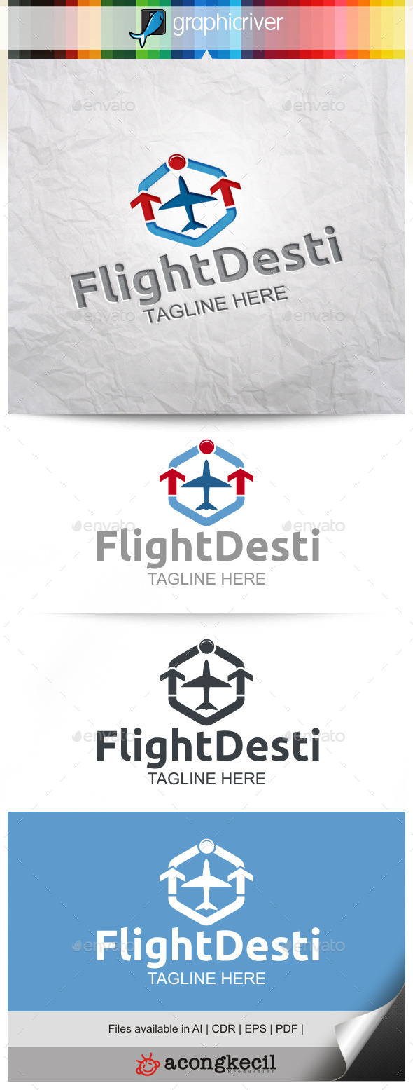 GraphicRiver Flight Destination 9996864 GraphicRiver Flight Destination 9996864