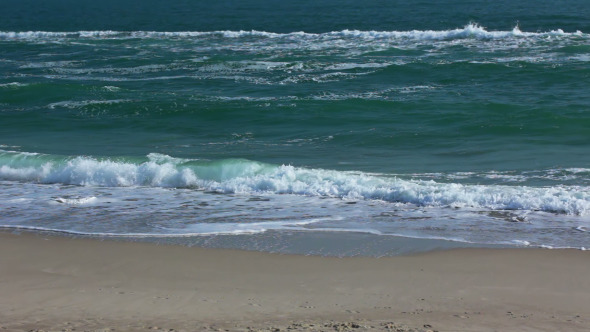 Sandy Beach and Surf Sandy Beach and Surf