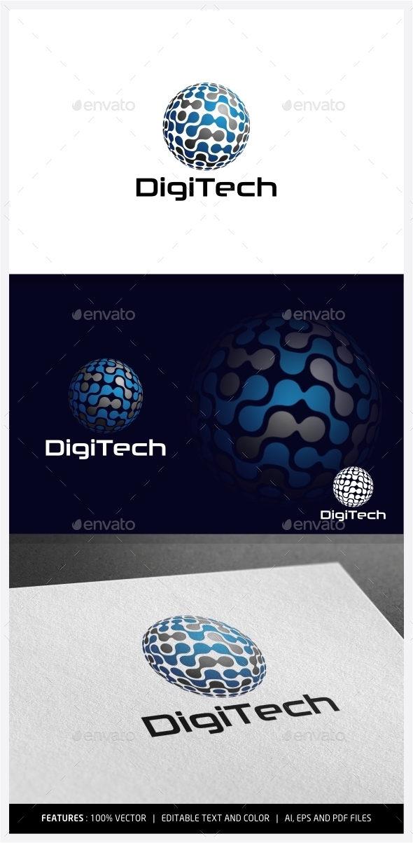GraphicRiver DigiTech Logo 9997516 GraphicRiver DigiTech Logo 9997516
