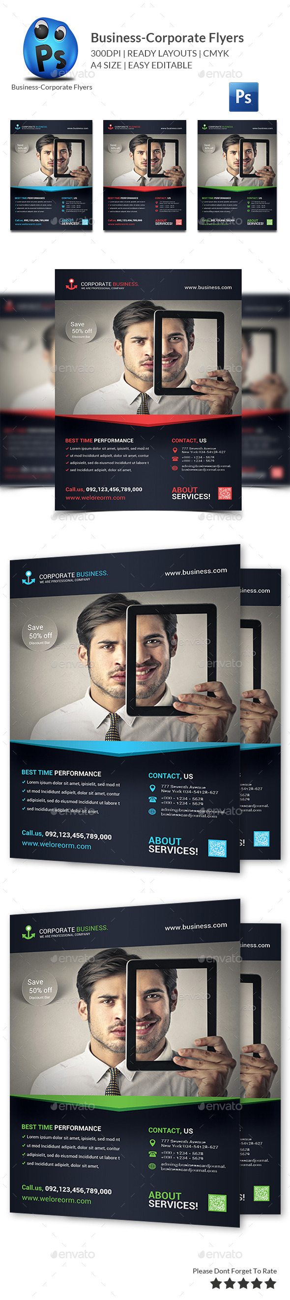 GraphicRiver Corporate Business Flyer Template 9997954 GraphicRiver Corporate Business Flyer Template 9997954