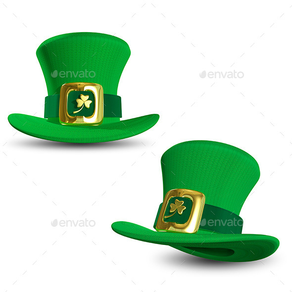 GraphicRiver St Patrick Hat 9998364 GraphicRiver St Patrick Hat 9998364