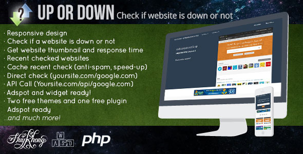 Up or down script Check if website is up or down Up or down script Check if website is up or down