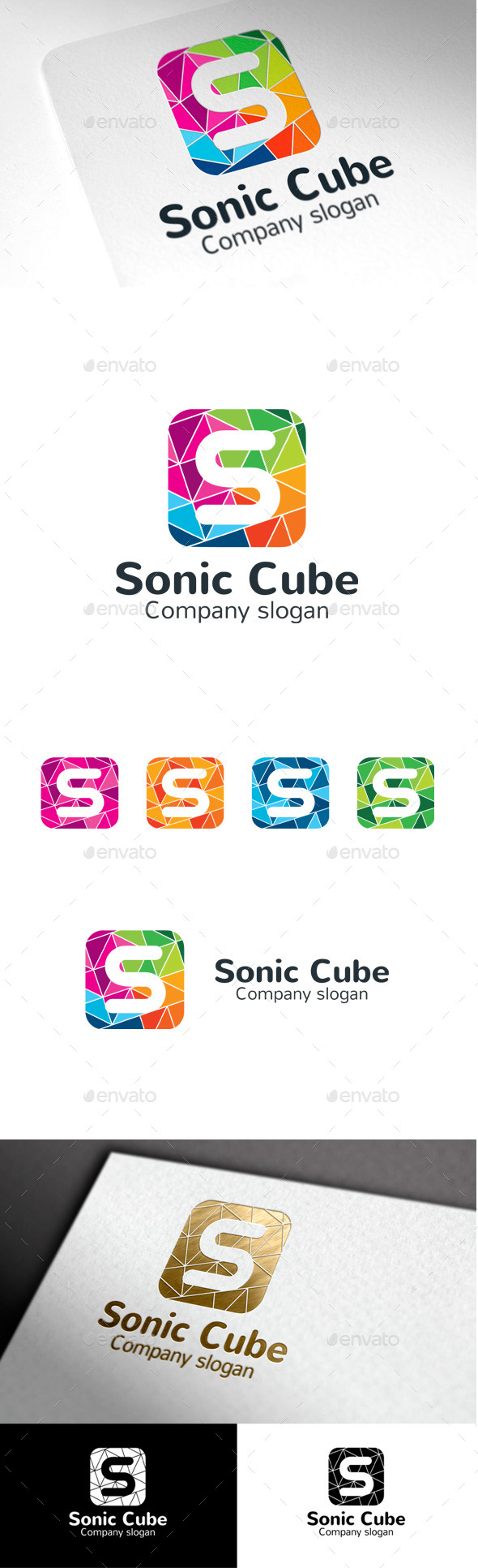 GraphicRiver Sonic Cube S Letter 9998920 GraphicRiver Sonic Cube S Letter 9998920